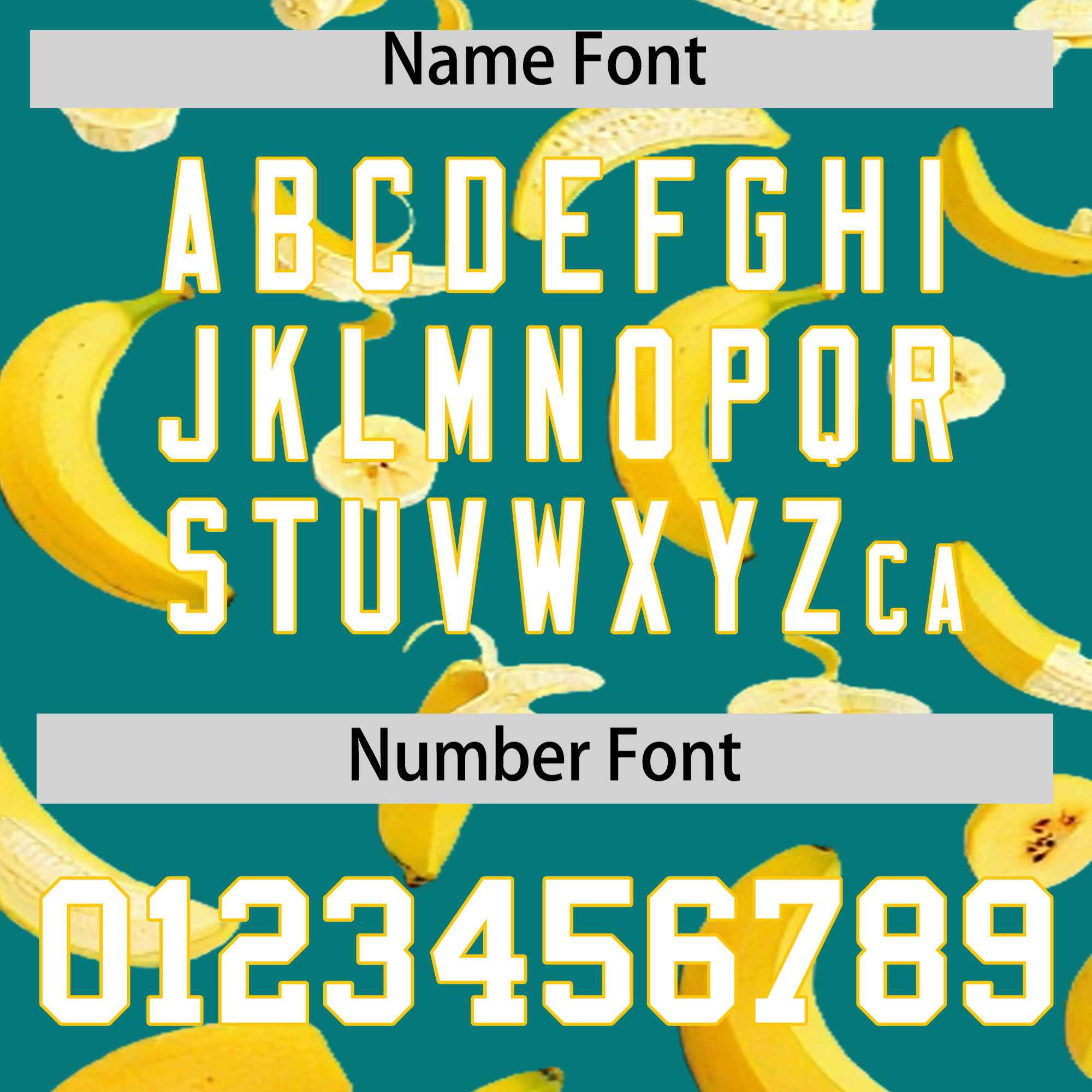 Custom Teal Banana Graffiti Pattern Fashion Authentic Baseball Jersey | Graffiti Pattern | Embroidery&Dye-sublimation printing | KXKSHOP