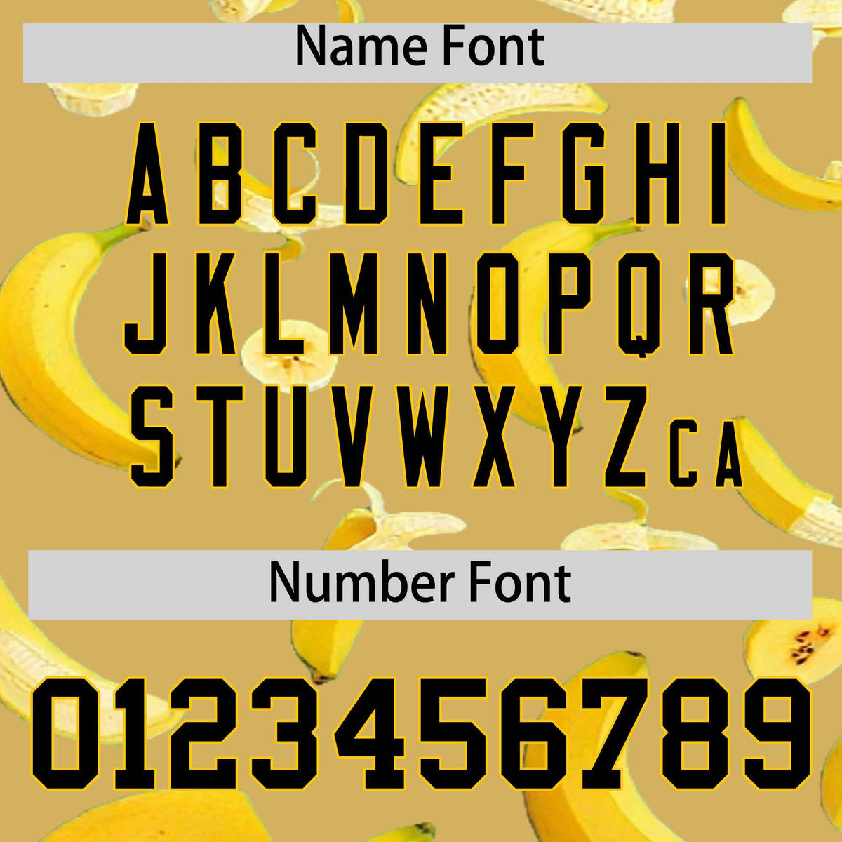 Custom Old Gold Banana Graffiti Pattern Fashion Authentic Baseball Jersey | Graffiti Pattern | Embroidery&amp;Dye-sublimation printing | KXKSHOP