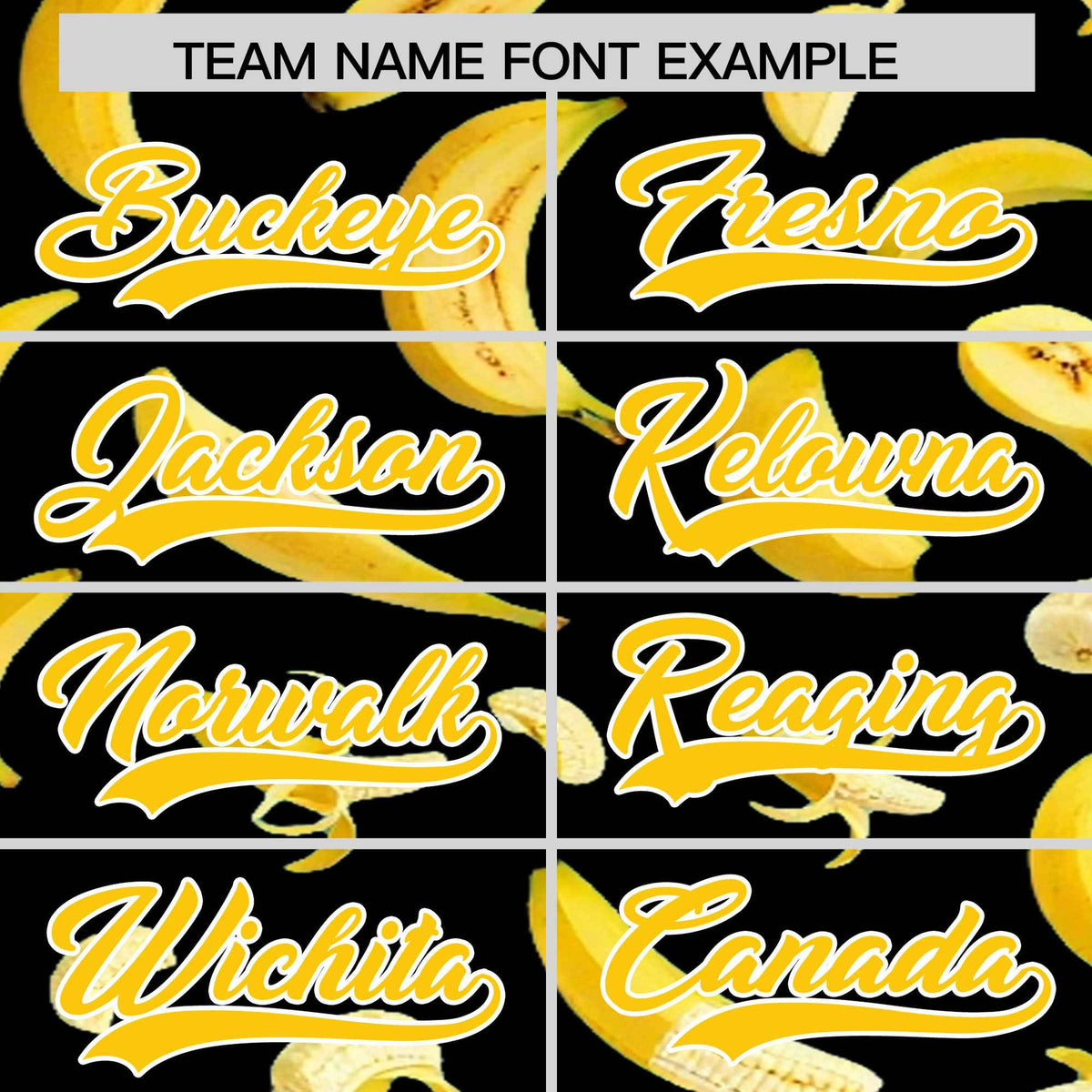 Custom Black Banana Graffiti Pattern Fashion Authentic Baseball Jersey | Graffiti Pattern | Embroidery&amp;Dye-sublimation printing | KXKSHOP