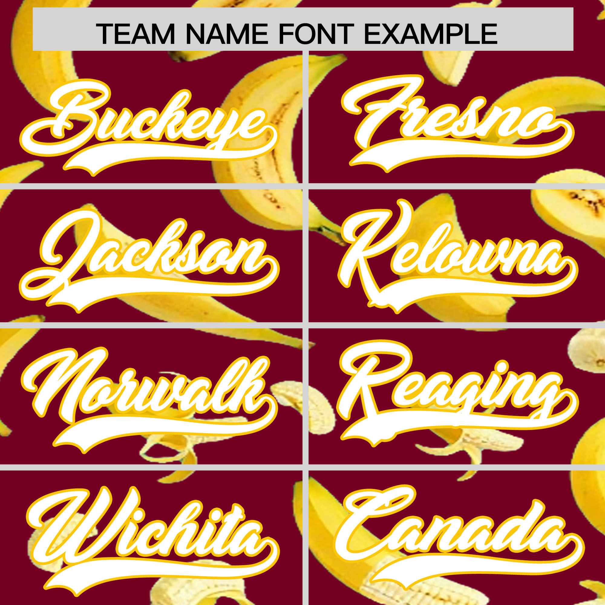Custom Crimson Banana Graffiti Pattern Fashion Authentic Baseball Jersey | Graffiti Pattern | Embroidery&Dye-sublimation printing | KXKSHOP