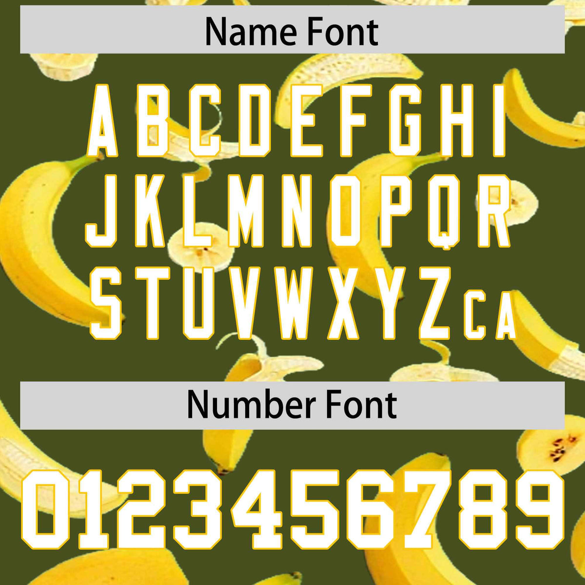 Custom Olive Banana Graffiti Pattern Fashion Authentic Baseball Jersey | Graffiti Pattern | Embroidery&amp;Dye-sublimation printing | KXKSHOP