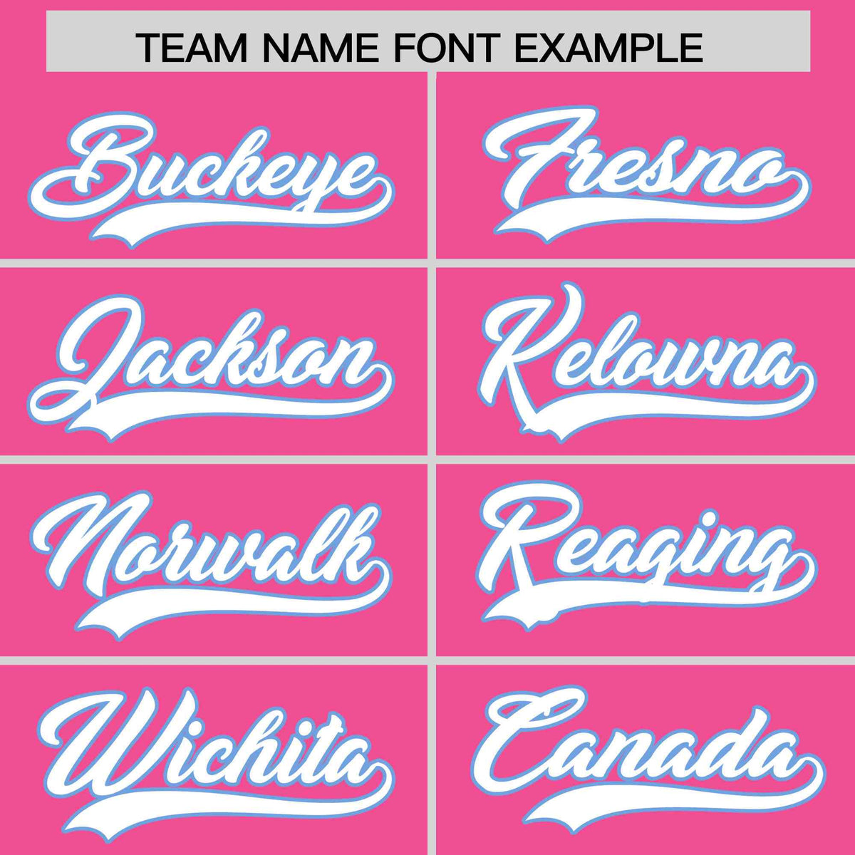 Custom Pink Light Blue Star Pattern Thick Stripes Baseball Jersey