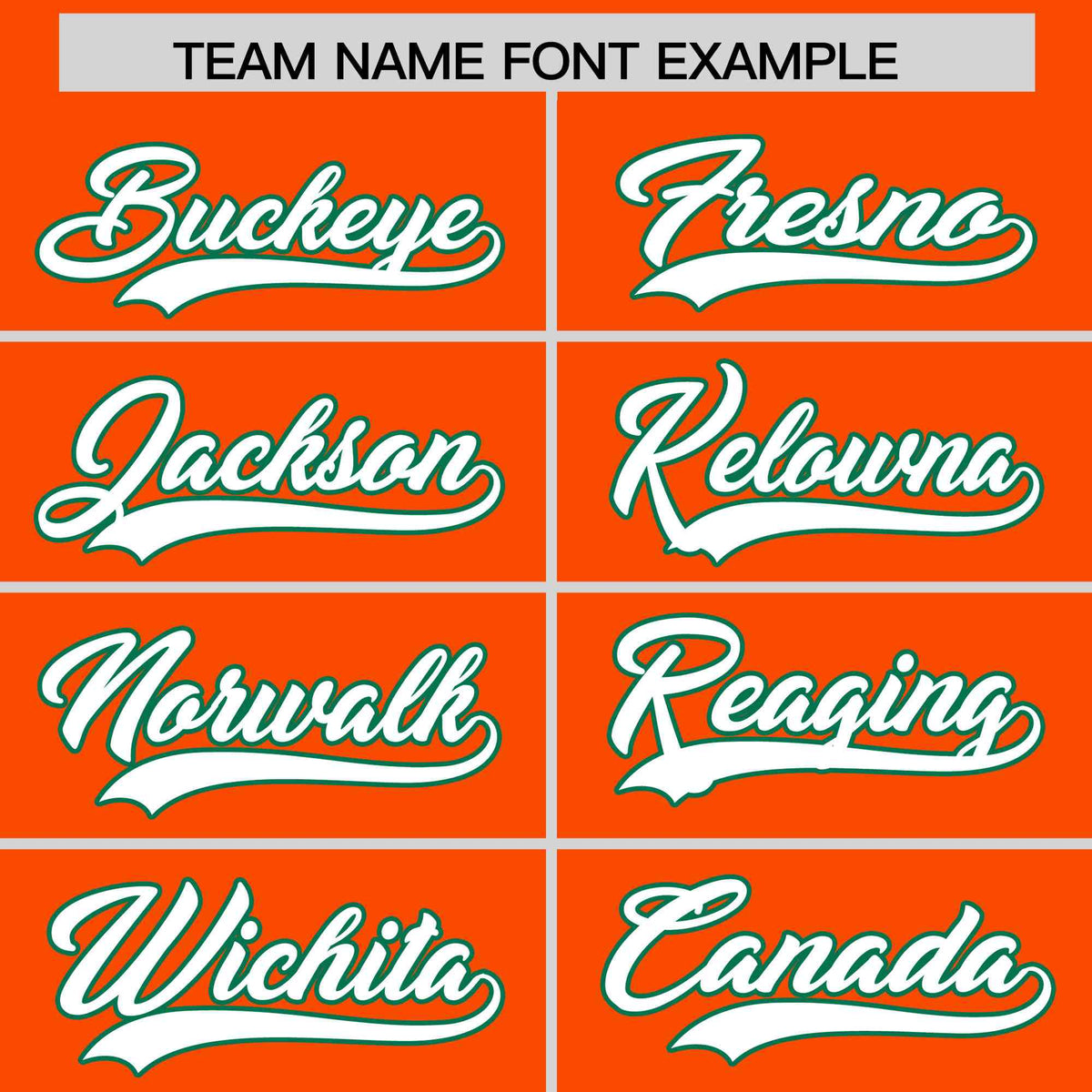 Custom Orange Kelly Green Star Pattern Thick Stripes Baseball Jersey