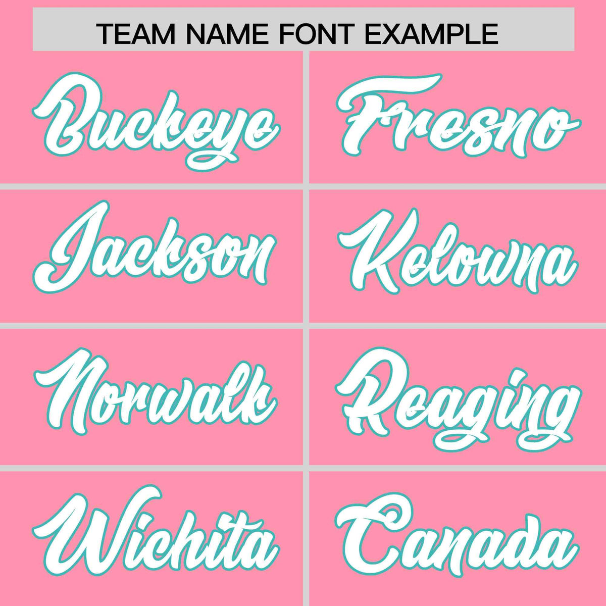 Custom Light Pink Teal Star Pattern Thick Stripes Baseball Jersey