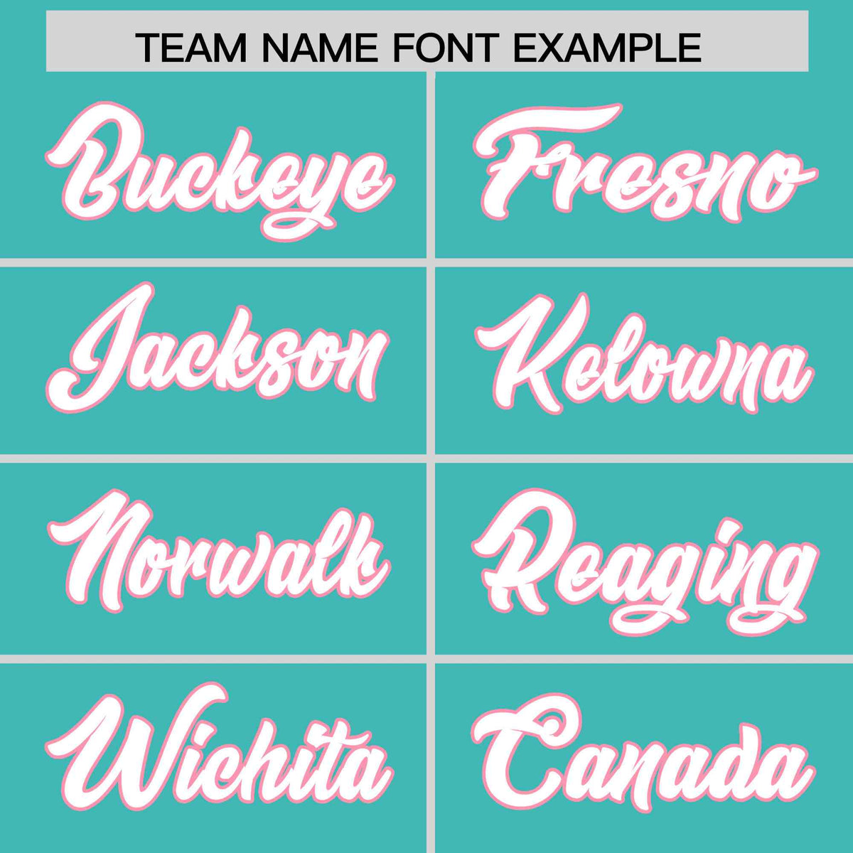 Custom Teal Light Pink Star Pattern Thick Stripes Baseball Jersey