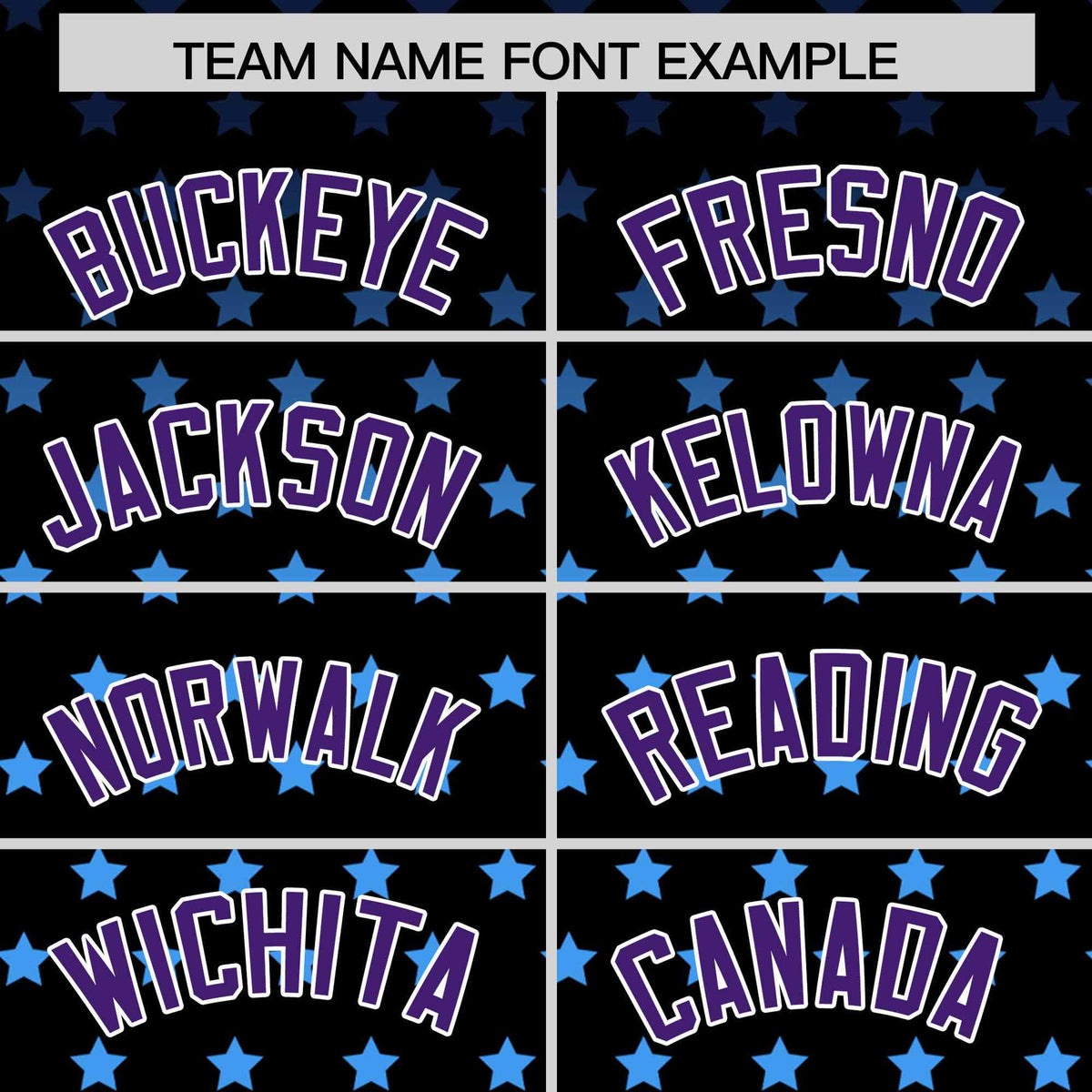 Custom Black Purple-White Raglan Sleeve Personalized Star Print Authentic Baseball Jersey