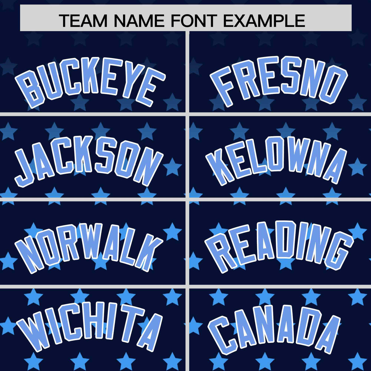 Custom Navy Light Blue-White Raglan Sleeve Personalized Star Print Authentic Baseball Jersey