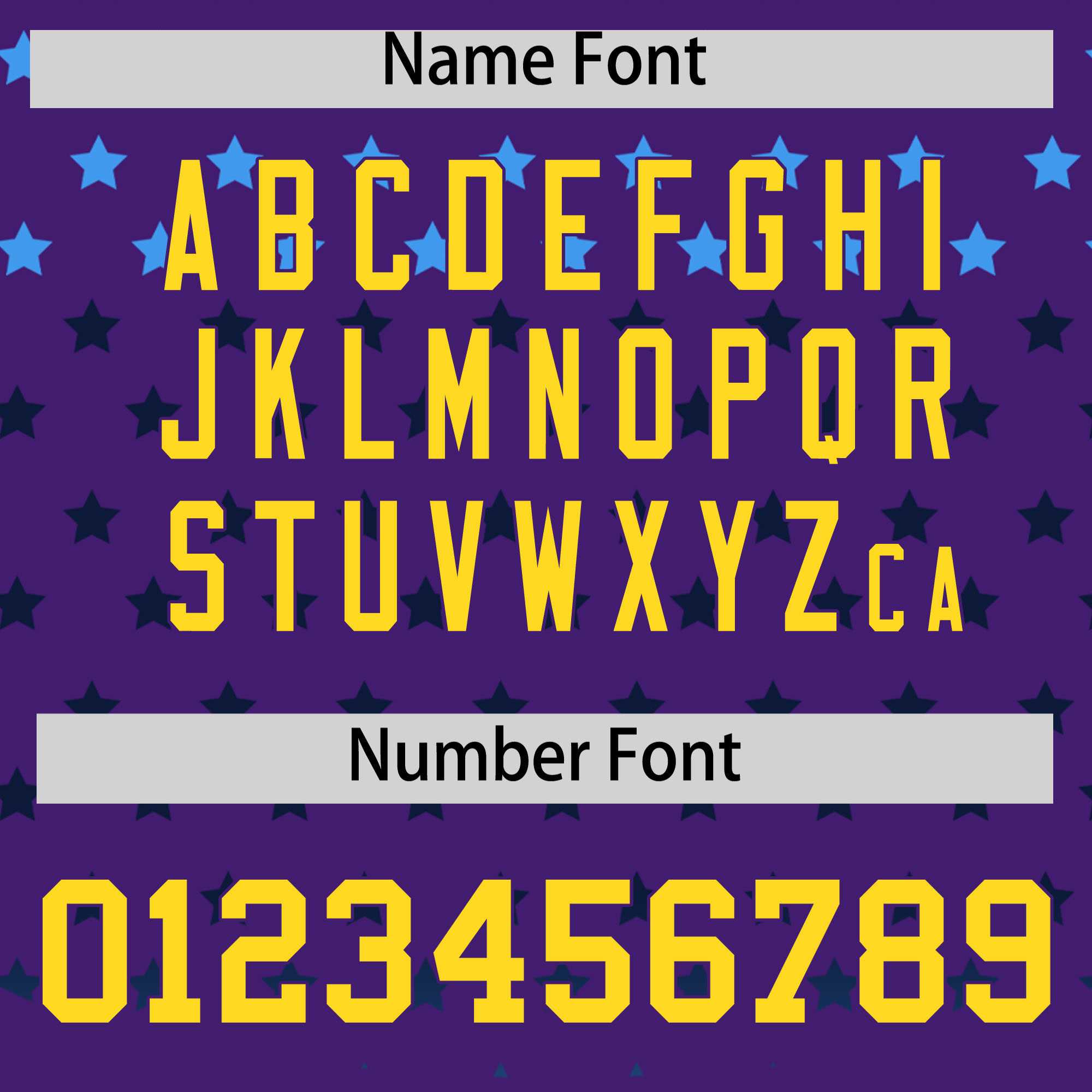 Custom Purple Gold-White Raglan Sleeve Personalized Star Print Authentic Baseball Jersey