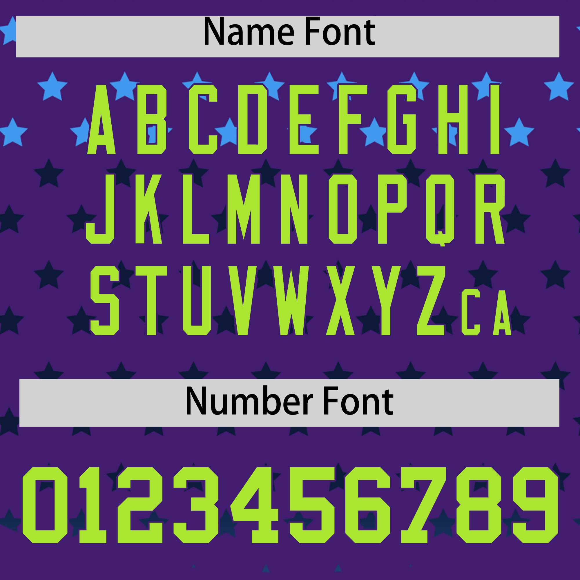 Custom Purple Neon Green-White Raglan Sleeve Personalized Star Print Authentic Baseball Jersey