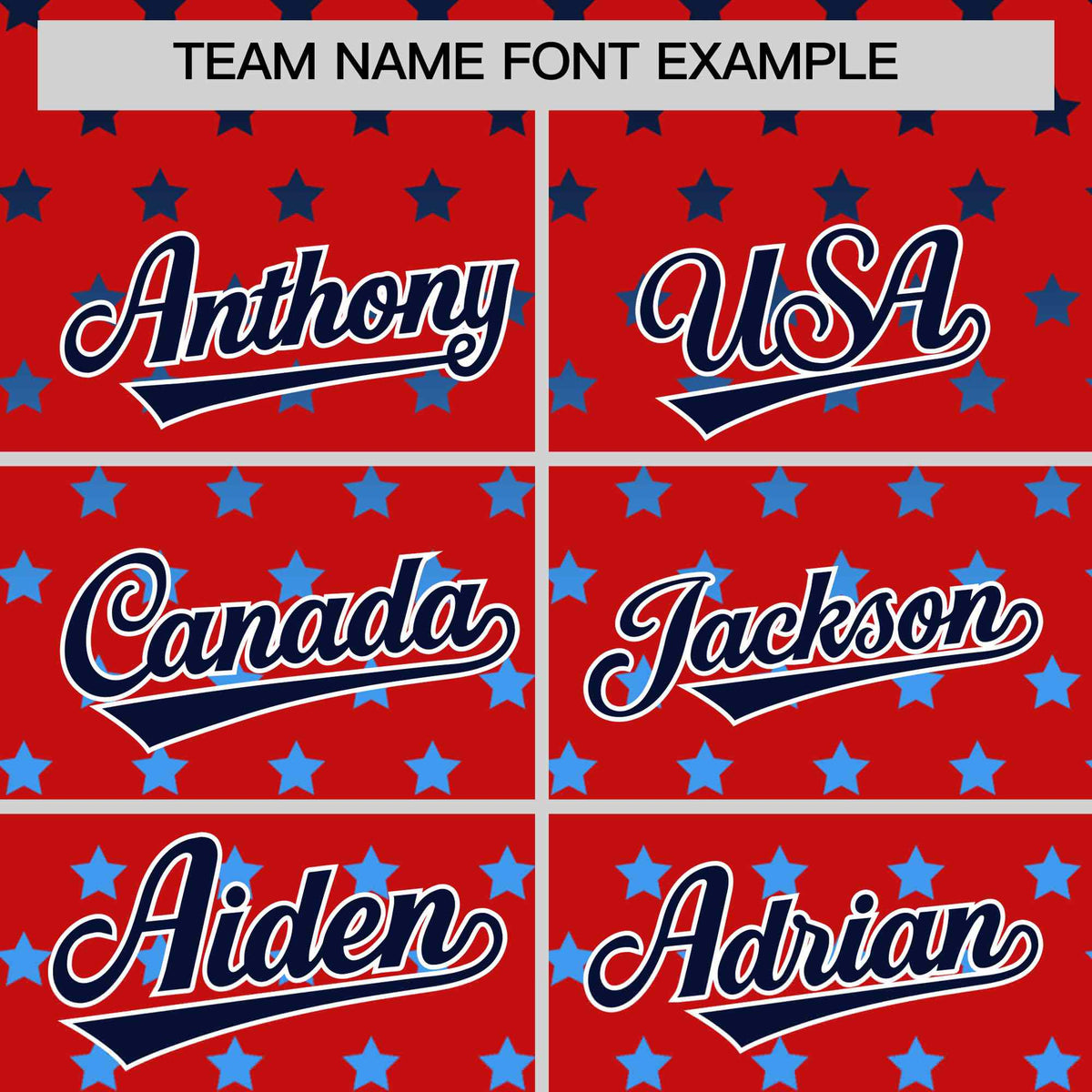 Custom Red Navy-White Raglan Sleeve Personalized Star Print Authentic Baseball Jersey