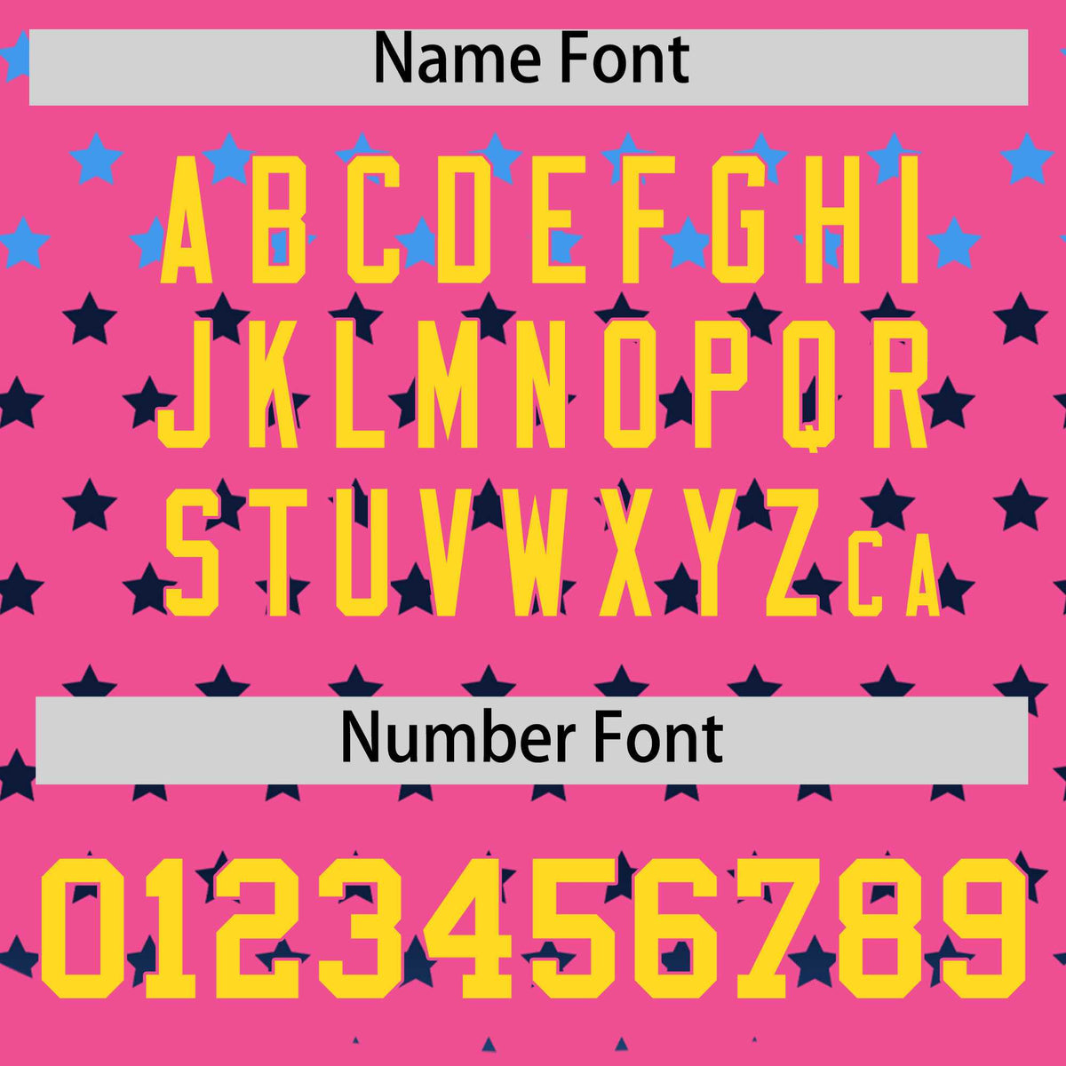 Custom Pink Gold-White Raglan Sleeve Personalized Star Print Authentic Baseball Jersey