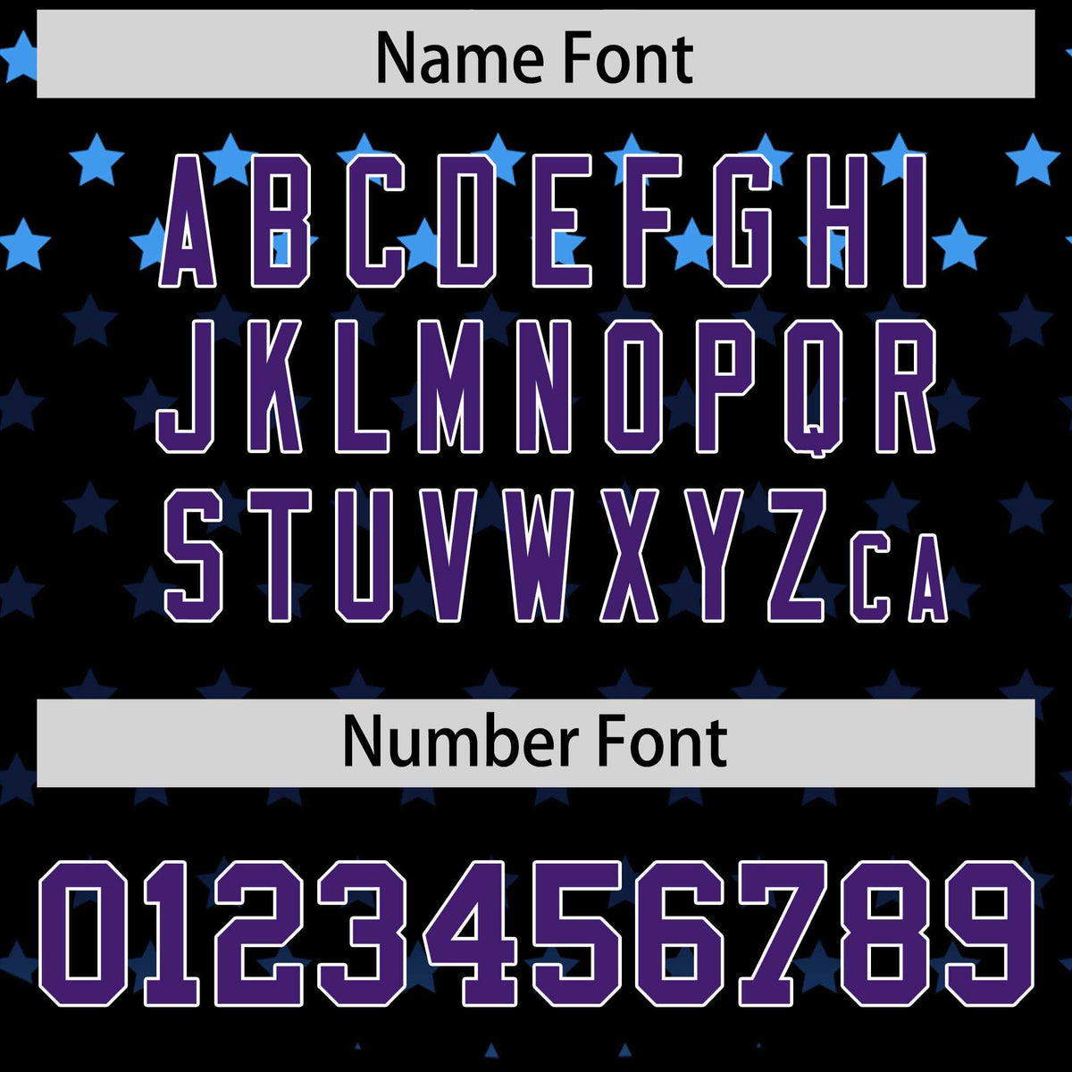 Custom Black Purple-White Raglan Sleeve Personalized Star Print Authentic Baseball Jersey