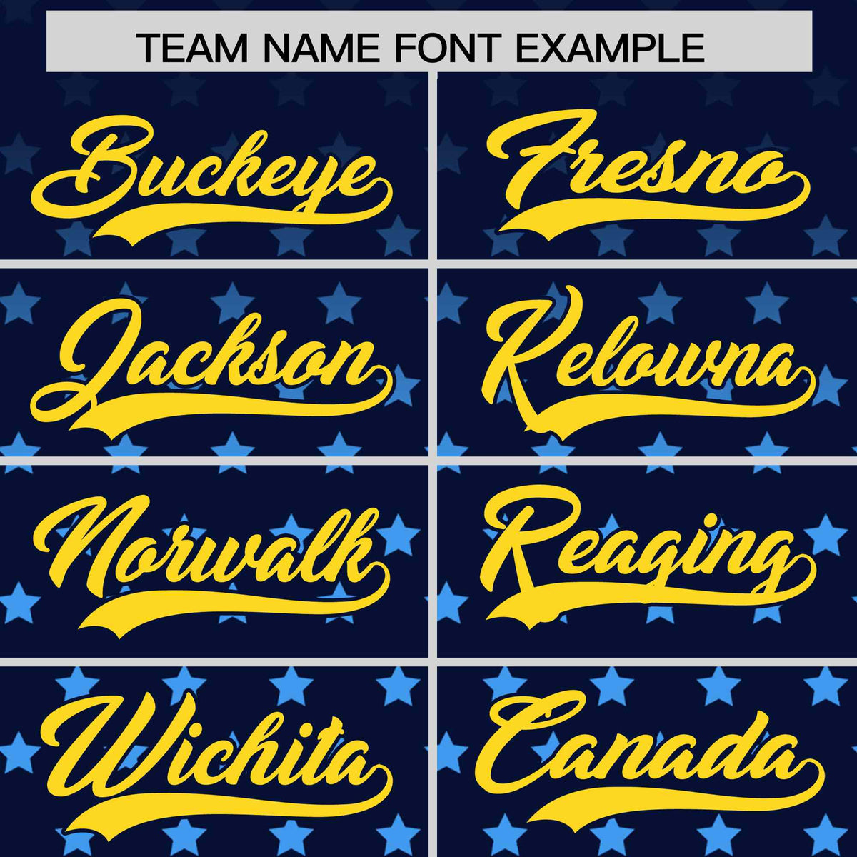 Custom Navy Gold-White Raglan Sleeve Personalized Star Print Authentic Baseball Jersey