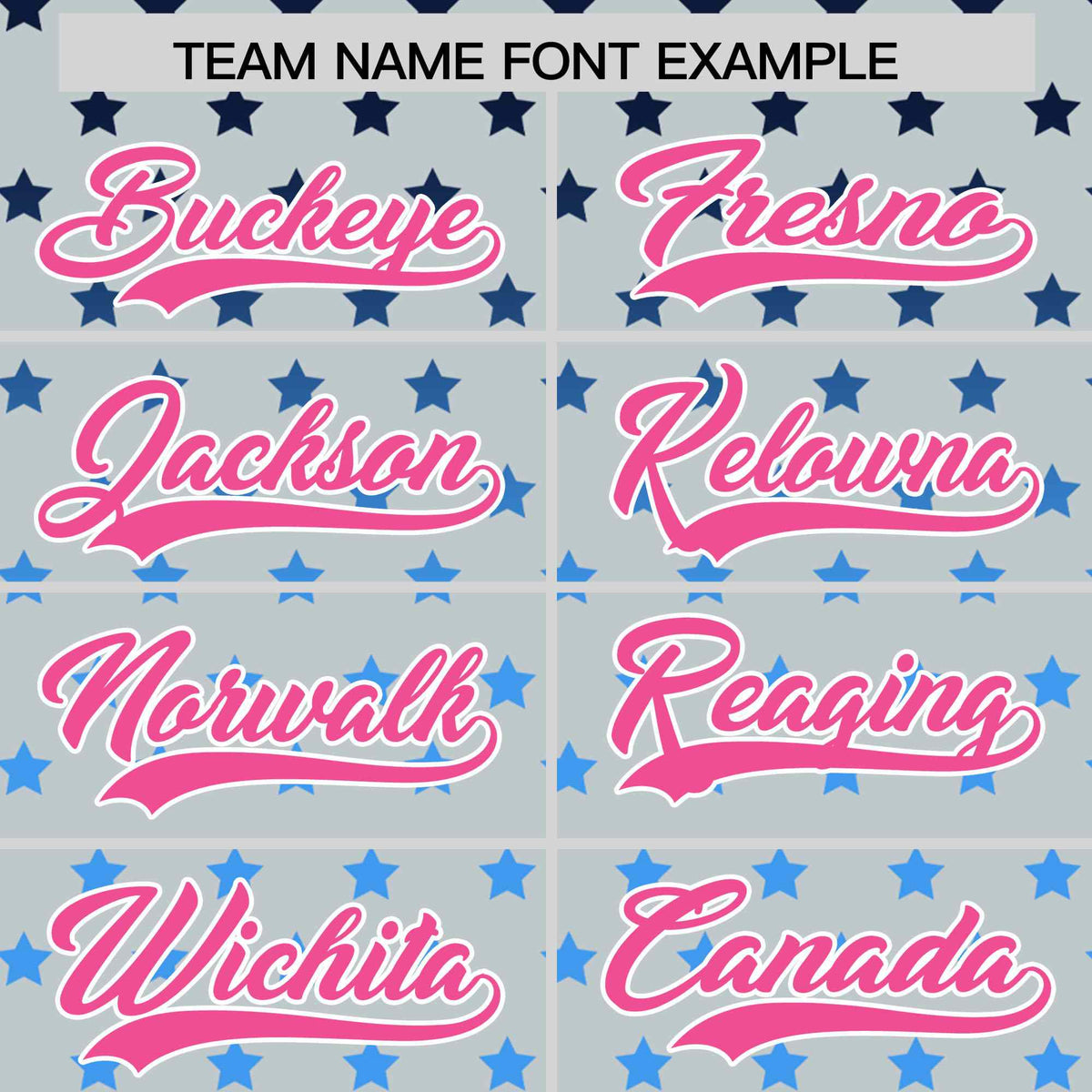 Custom Silver Pink-White Raglan Sleeve Personalized Star Print Authentic Baseball Jersey