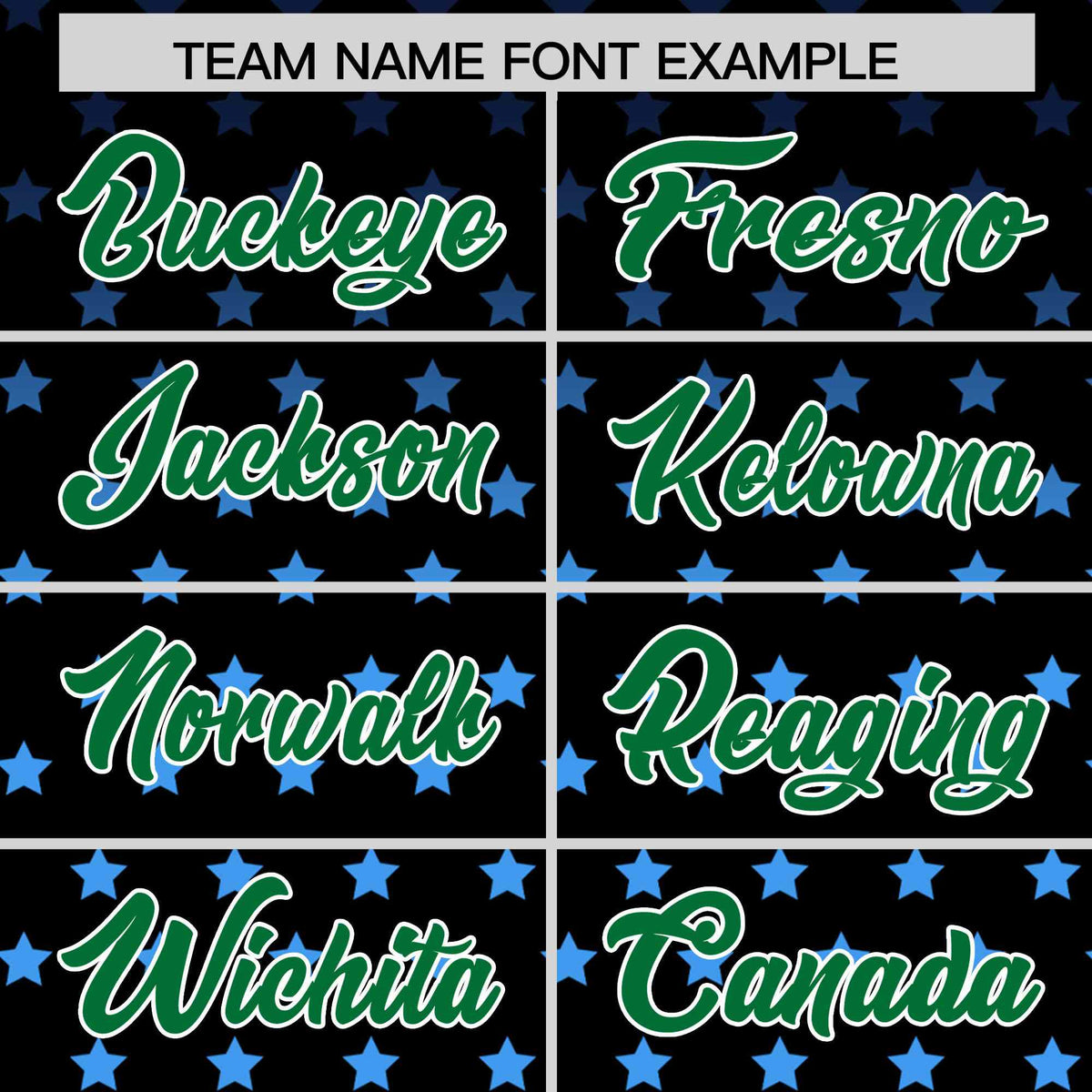 Custom Black Kelly Green-White Raglan Sleeve Personalized Star Print Authentic Baseball Jersey