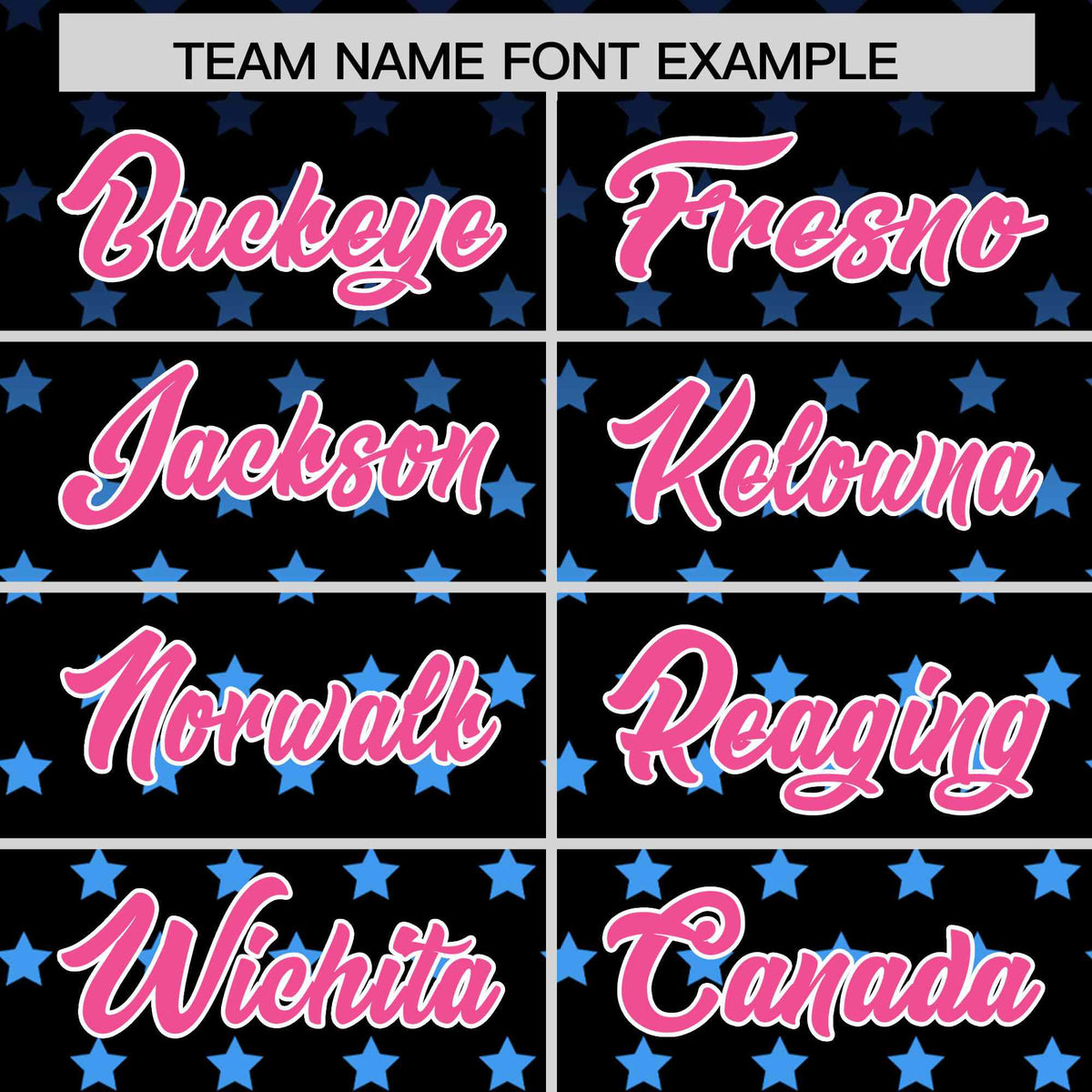 Custom Black Pink-White Raglan Sleeve Personalized Star Print Authentic Baseball Jersey