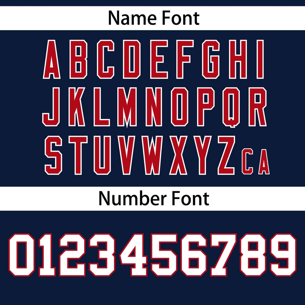 Custom Navy Red Gradient Side Personalized Star Pattern Authentic Baseball Jersey