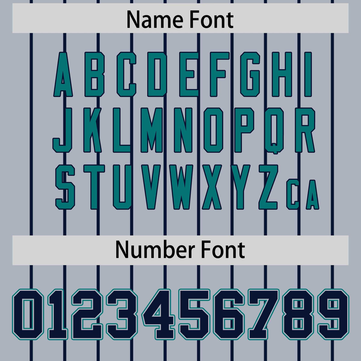 Custom Silver Navy Stripe Fashion Sleeves Gradient Authentic Baseball Jersey