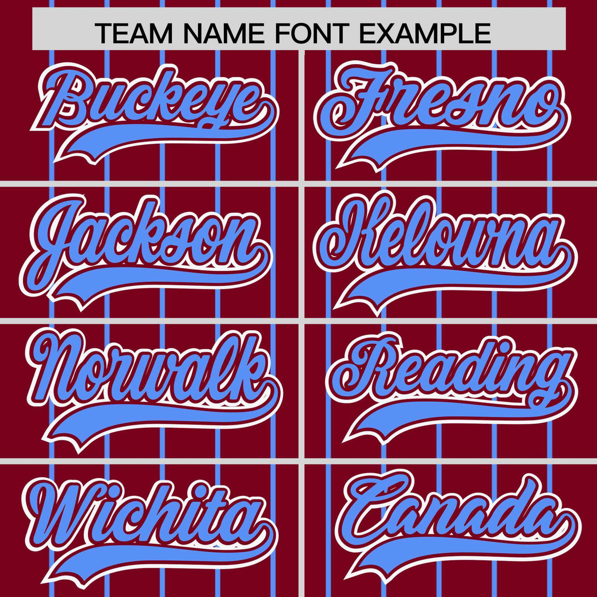 Custom Crimson Powder Blue Stripe Fashion Sleeves Gradient Authentic Baseball Jersey