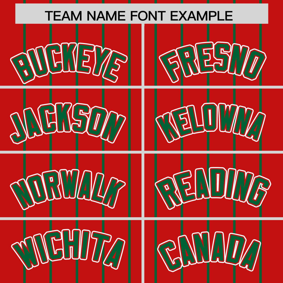 Custom Red Kelly Green Stripe Fashion Sleeves Gradient Authentic Baseball Jersey