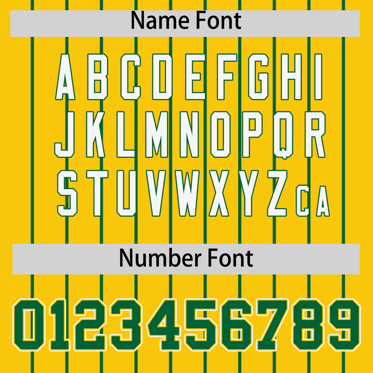 Custom Gold Kelly Green Stripe Fashion Sleeves Gradient Authentic Baseball Jersey