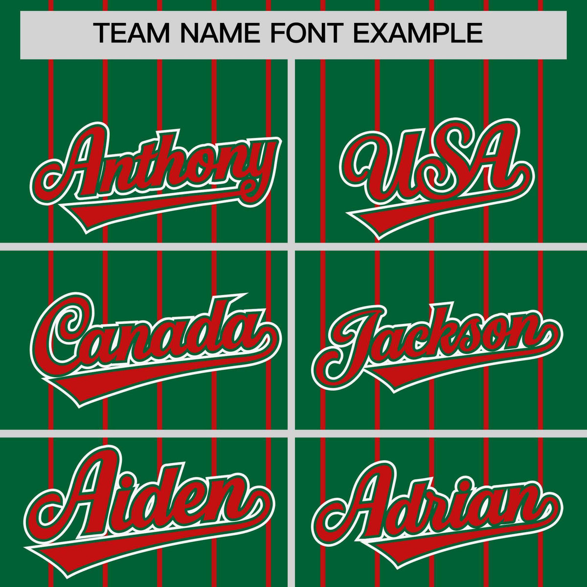 Custom Kelly Green Red Stripe Fashion Sleeves Gradient Authentic Baseball Jersey