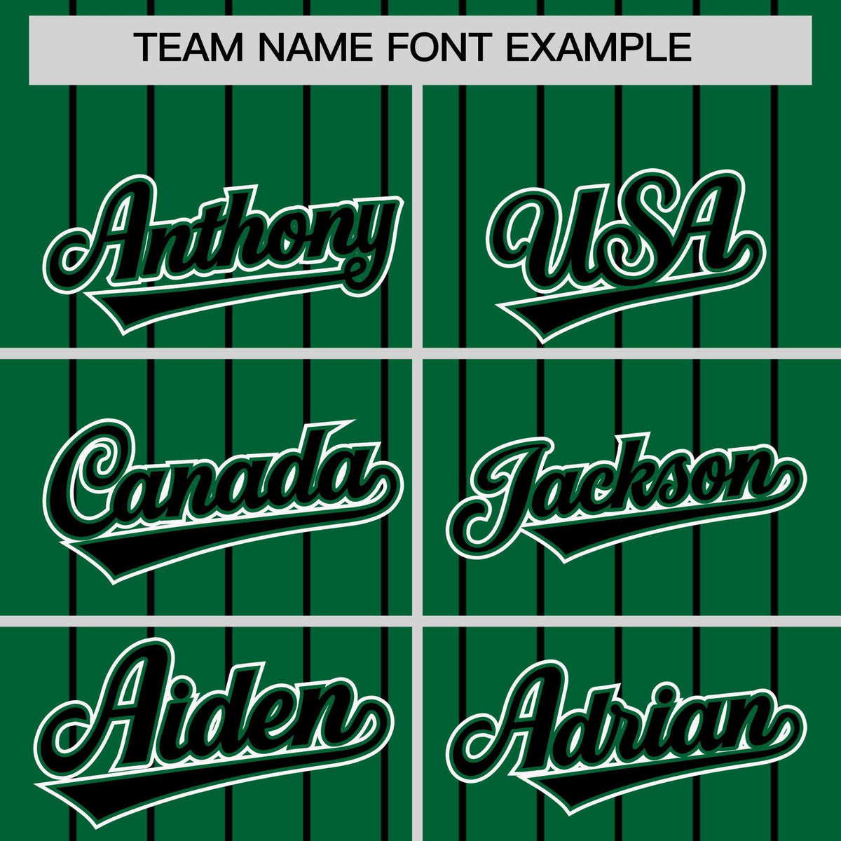 Custom Kelly Green Black Stripe Fashion Sleeves Gradient Authentic Baseball Jersey