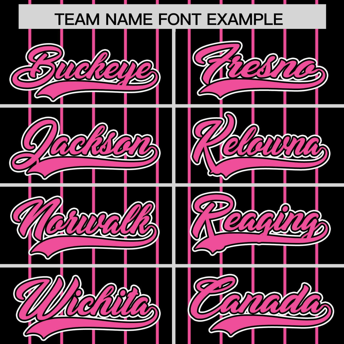 Custom Black Pink Stripe Fashion Sleeves Gradient Authentic Baseball Jersey