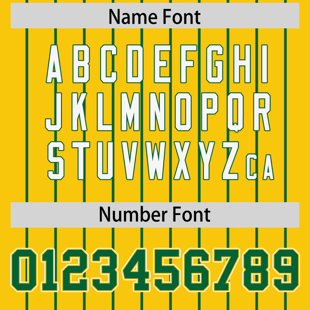 Custom Gold Kelly Green Stripe Fashion Sleeves Gradient Authentic Baseball Jersey