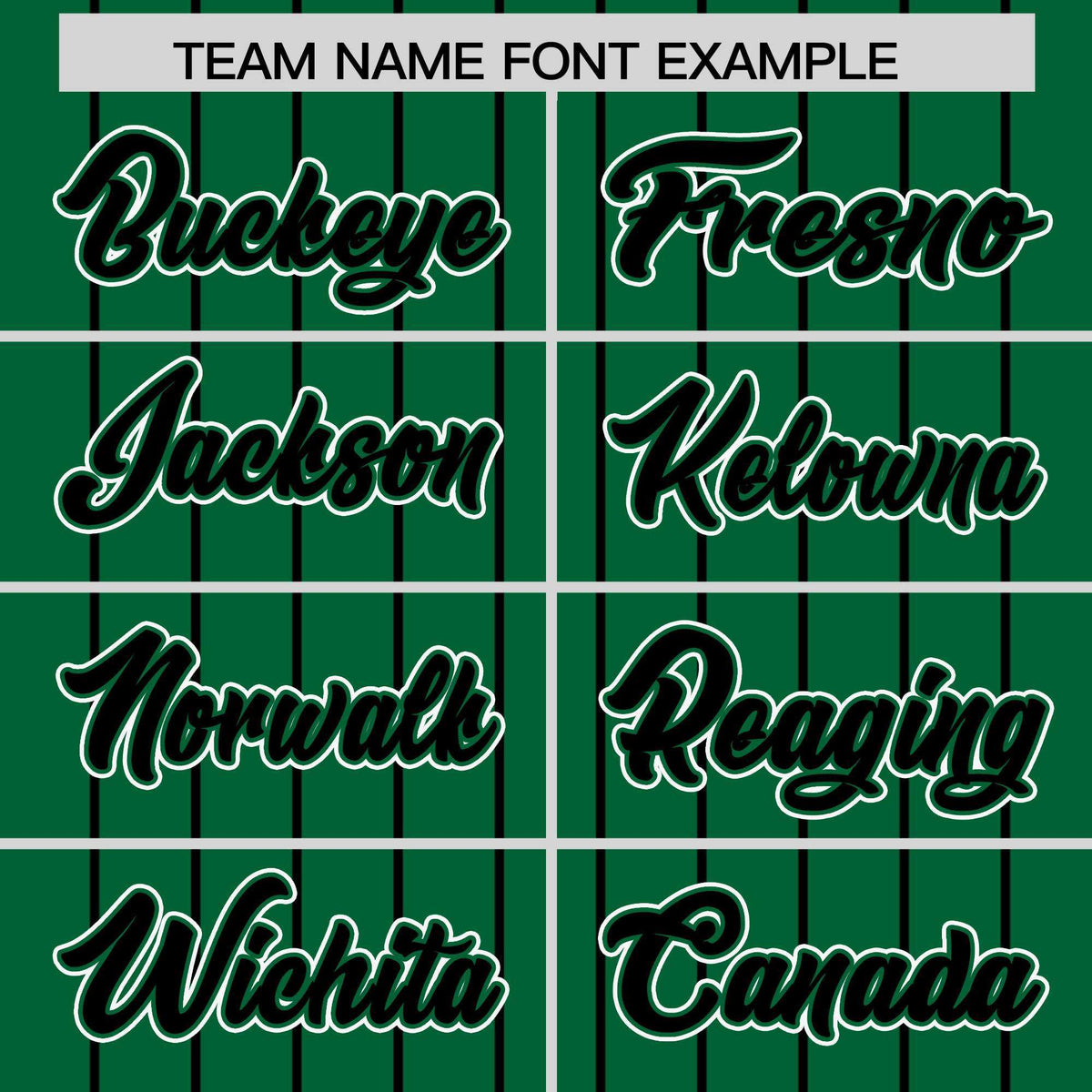 Custom Kelly Green Black Stripe Fashion Sleeves Gradient Authentic Baseball Jersey