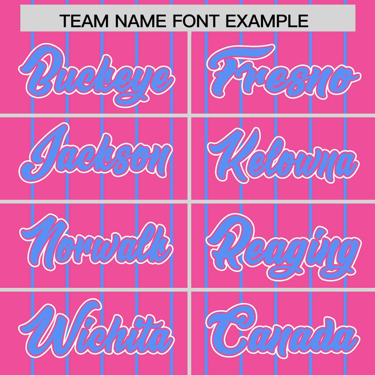 Custom Pink Powder Blue Stripe Fashion Sleeves Gradient Authentic Baseball Jersey