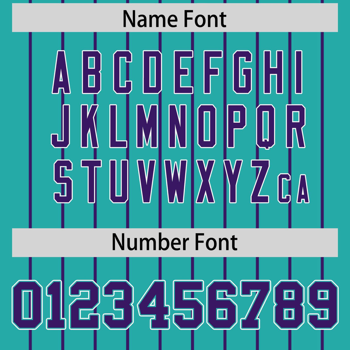 Custom Aqua Purple Stripe Fashion Sleeves Gradient Authentic Baseball Jersey