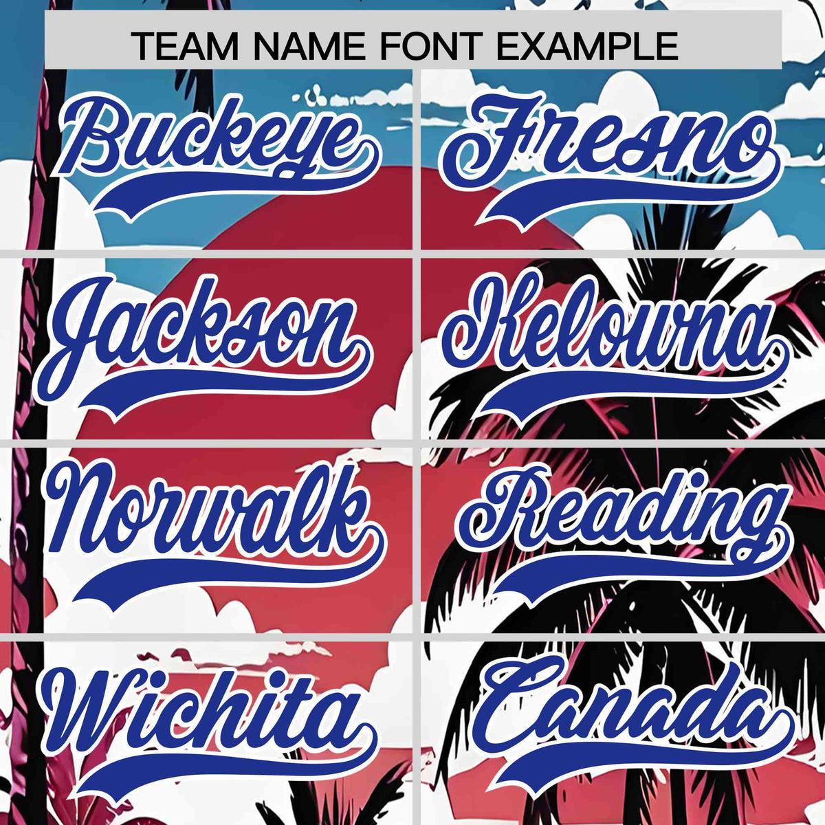 Personalized Multicolor Palm Tree Hawaiian Style Authentic Baseball Jersey