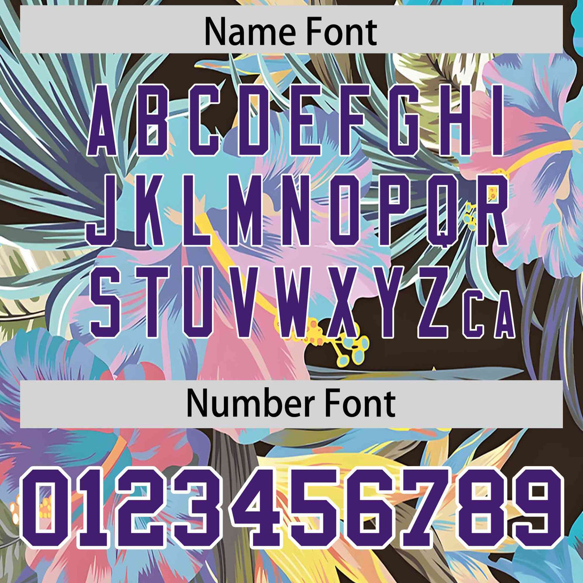 Personalized Multicolor Palm Tree Hawaiian Style Authentic Baseball Jersey