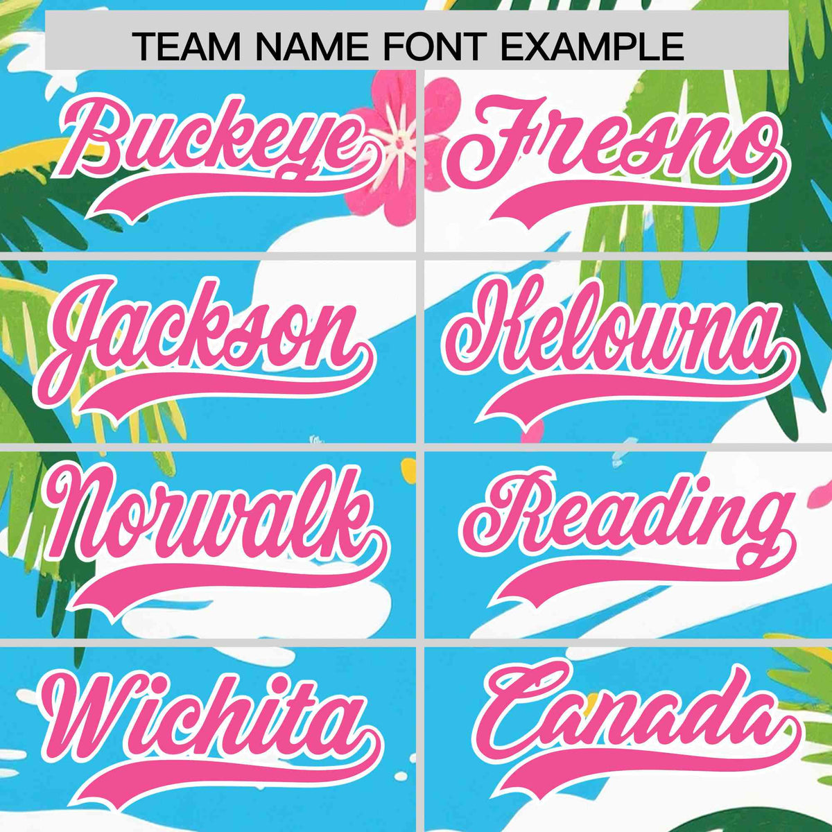 Personalized Multicolor Palm Tree Hawaiian Style Authentic Baseball Jersey