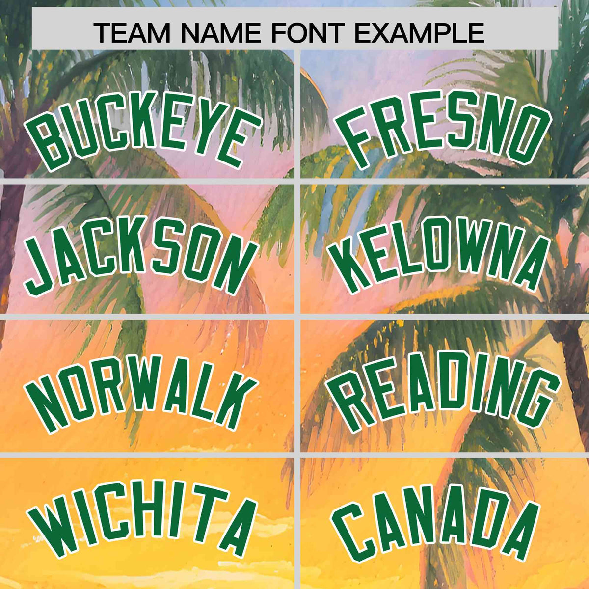 Personalized Multicolor Palm Tree Hawaiian Style Authentic Baseball Jersey