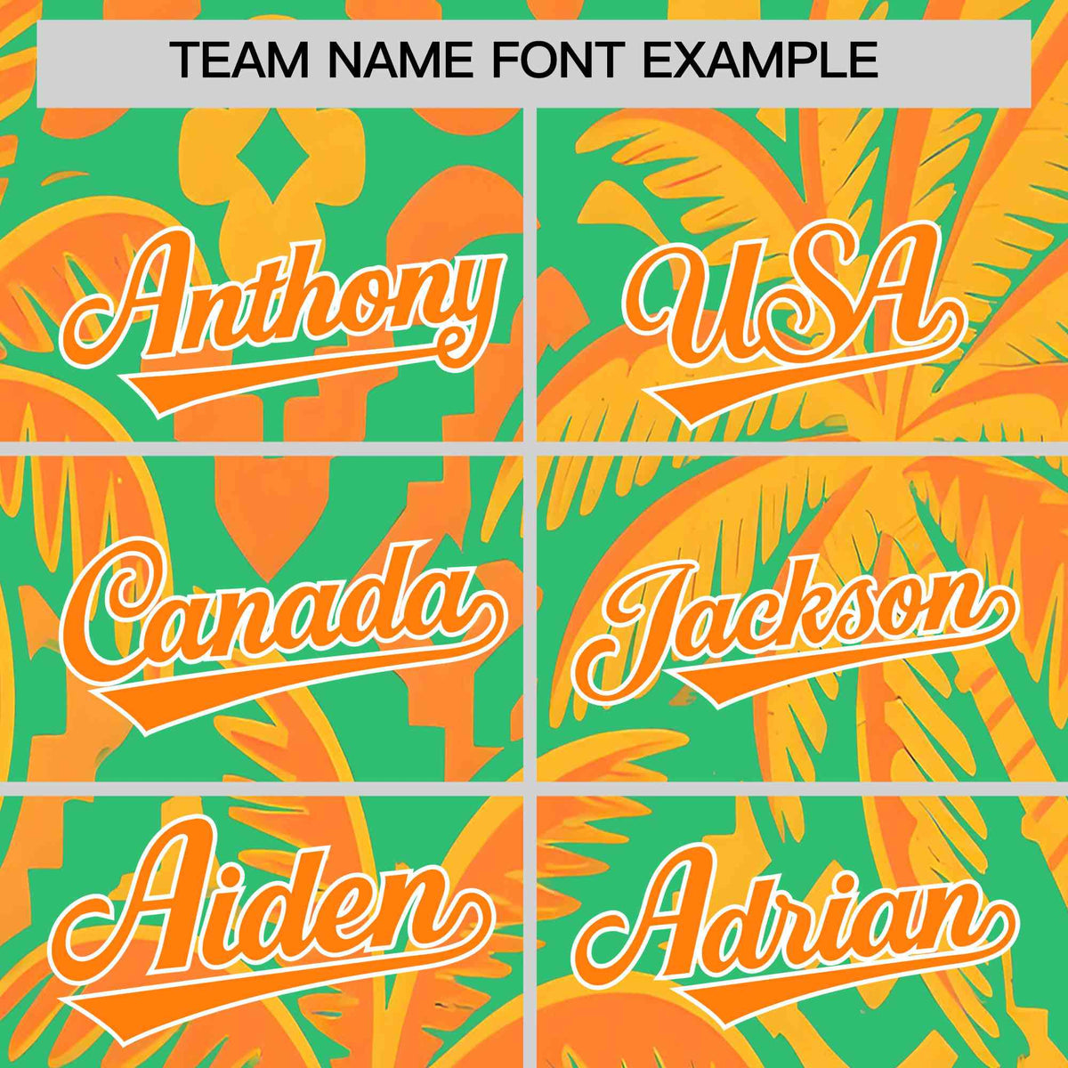 Personalized Multicolor Palm Tree Hawaiian Style Authentic Baseball Jersey