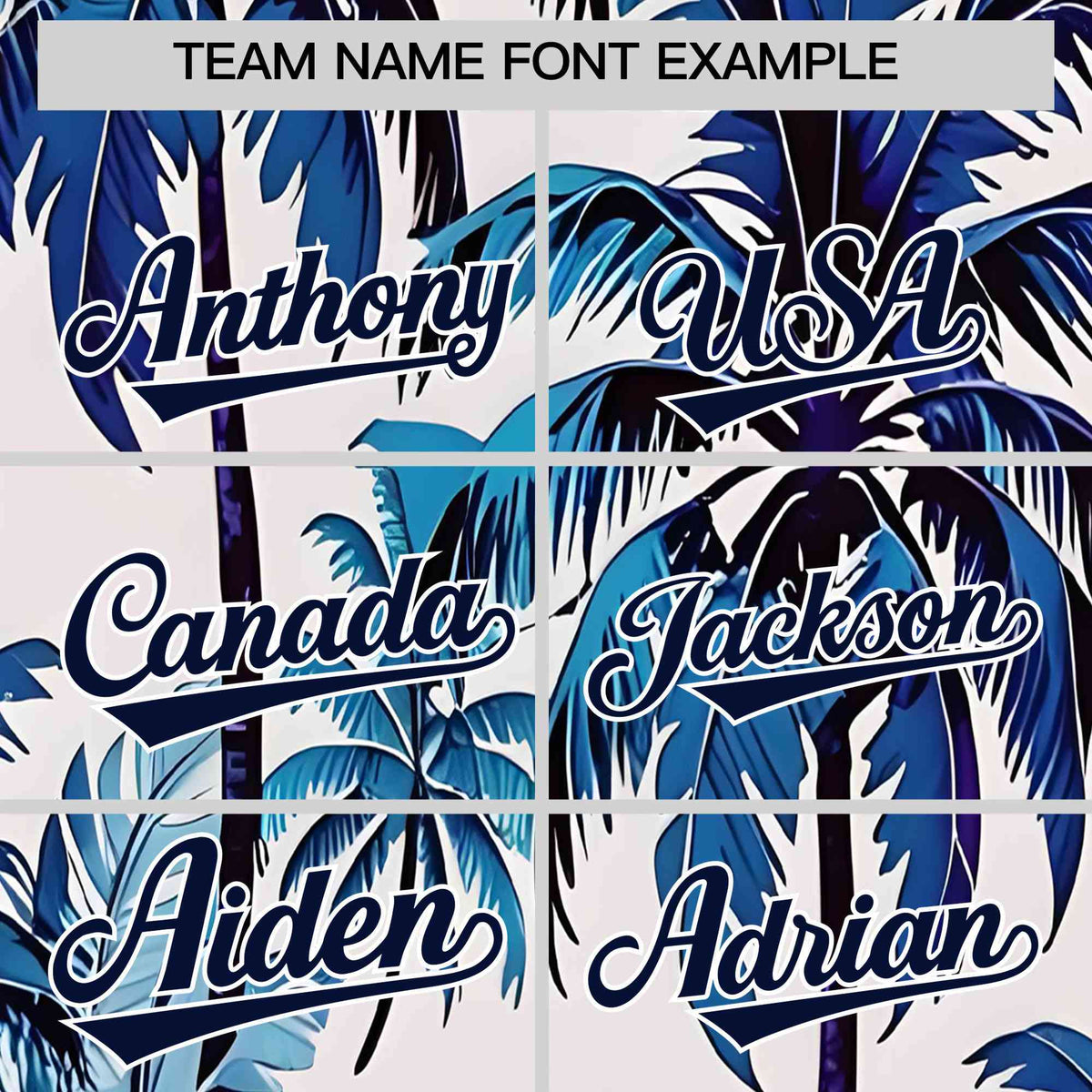 Personalized Multicolor Palm Tree Hawaiian Style Authentic Baseball Jersey