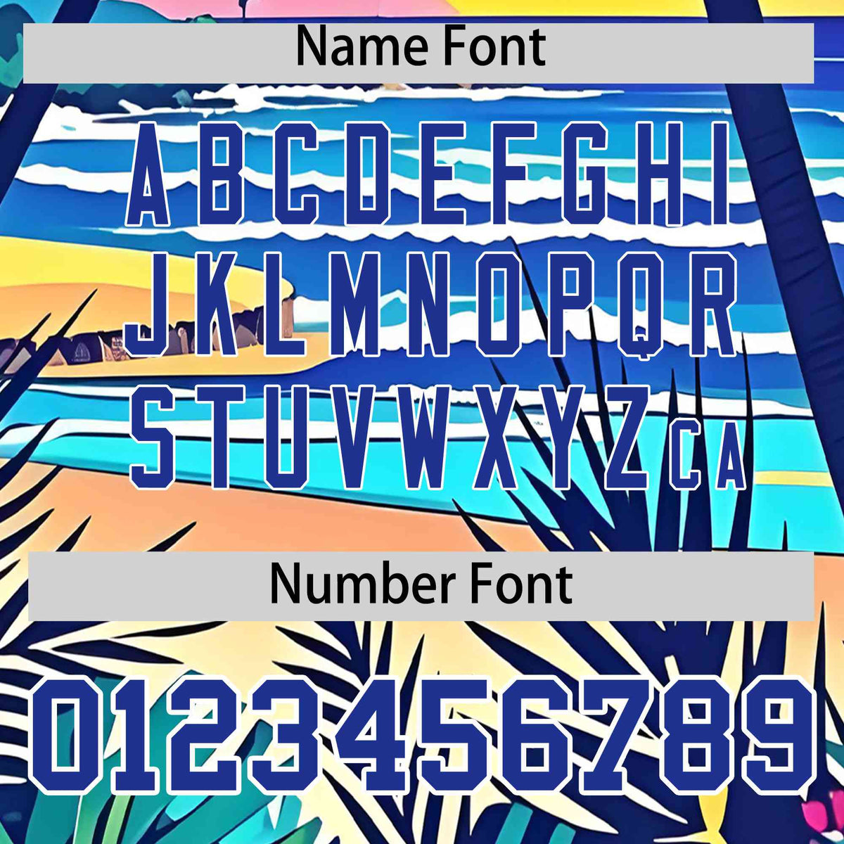 Personalized Multicolor Palm Tree Hawaiian Style Authentic Baseball Jersey