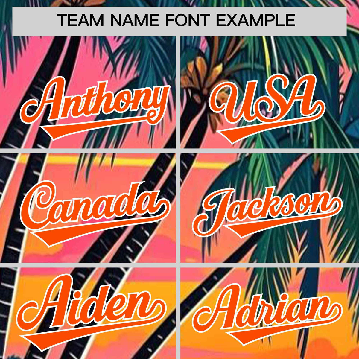 Personalized Multicolor Palm Tree Hawaiian Style Authentic Baseball Jersey