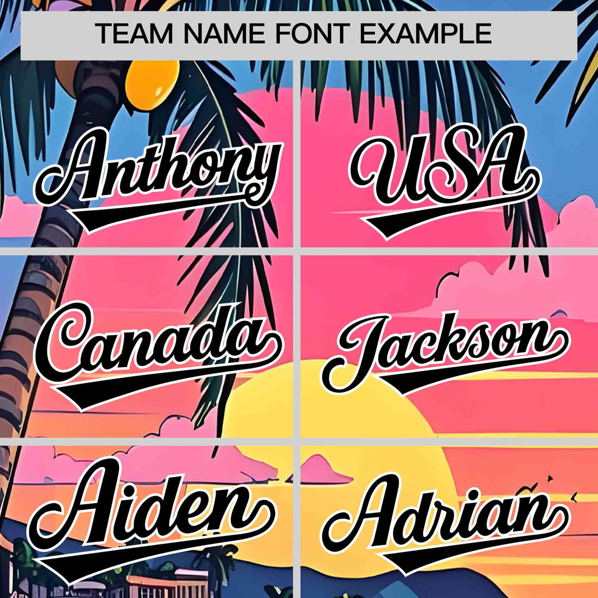 Personalized Multicolor Palm Tree Hawaiian Style Authentic Baseball Jersey