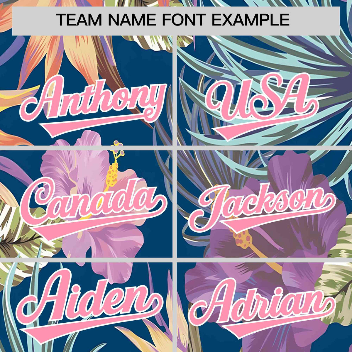 Personalized Multicolor Palm Tree Hawaiian Style Authentic Baseball Jersey