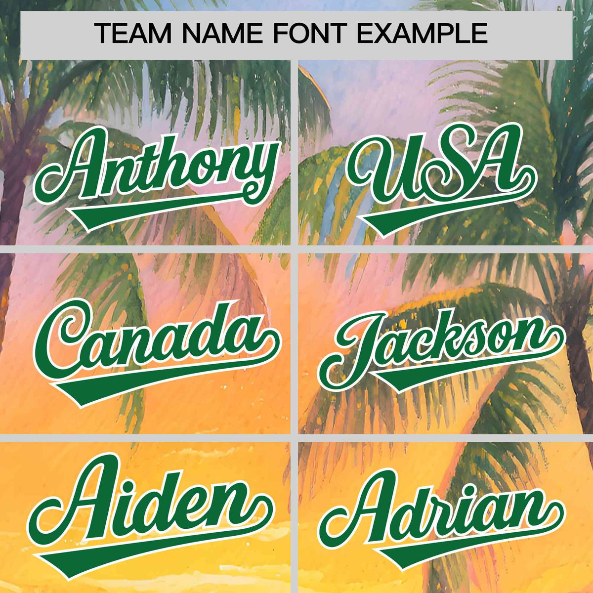 Personalized Multicolor Palm Tree Hawaiian Style Authentic Baseball Jersey