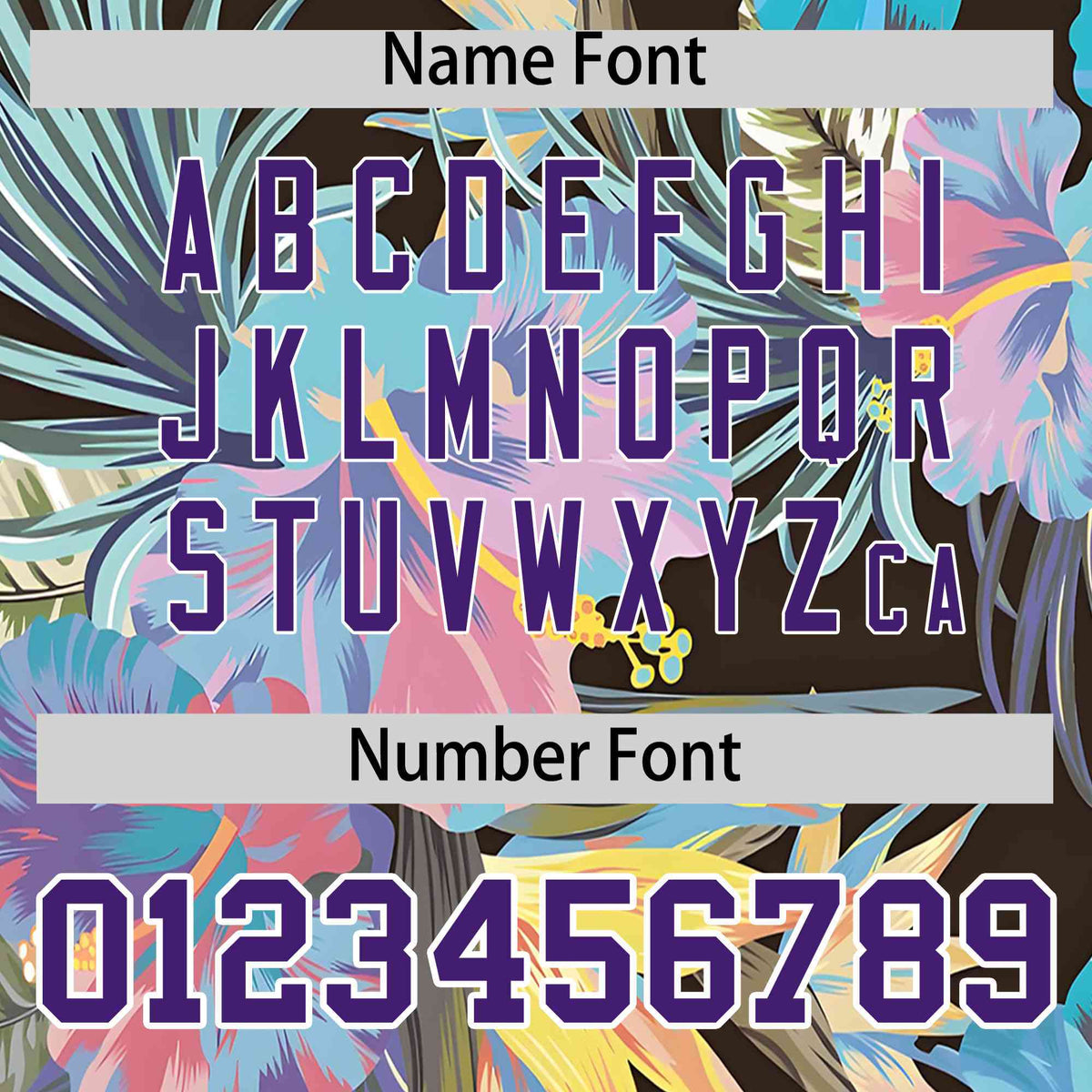 Personalized Multicolor Palm Tree Hawaiian Style Authentic Baseball Jersey