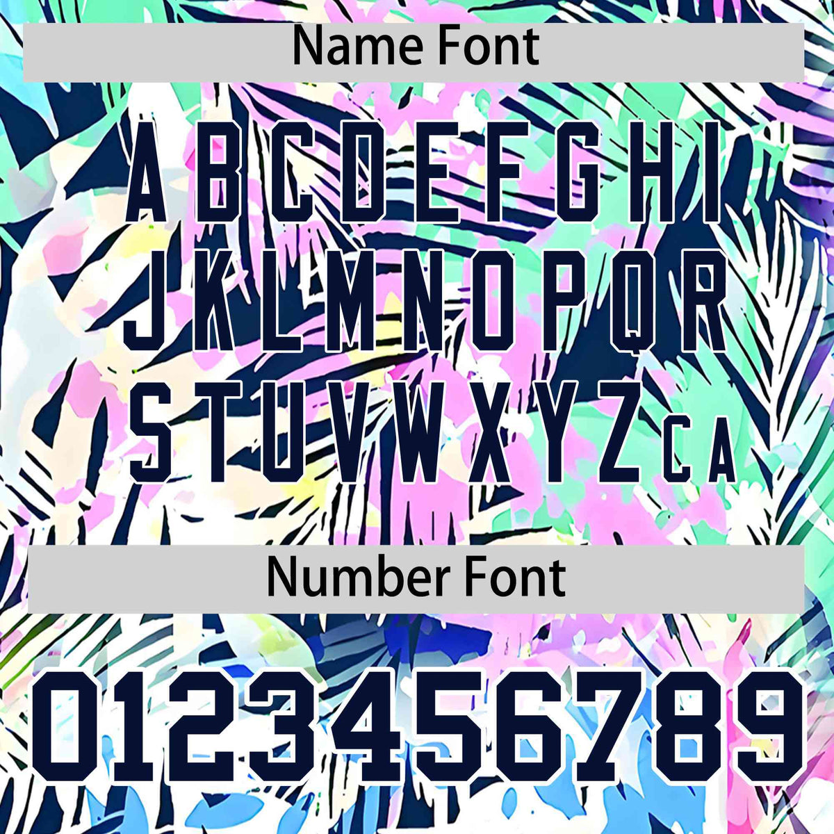 Personalized Multicolor Palm Tree Hawaiian Style Authentic Baseball Jersey