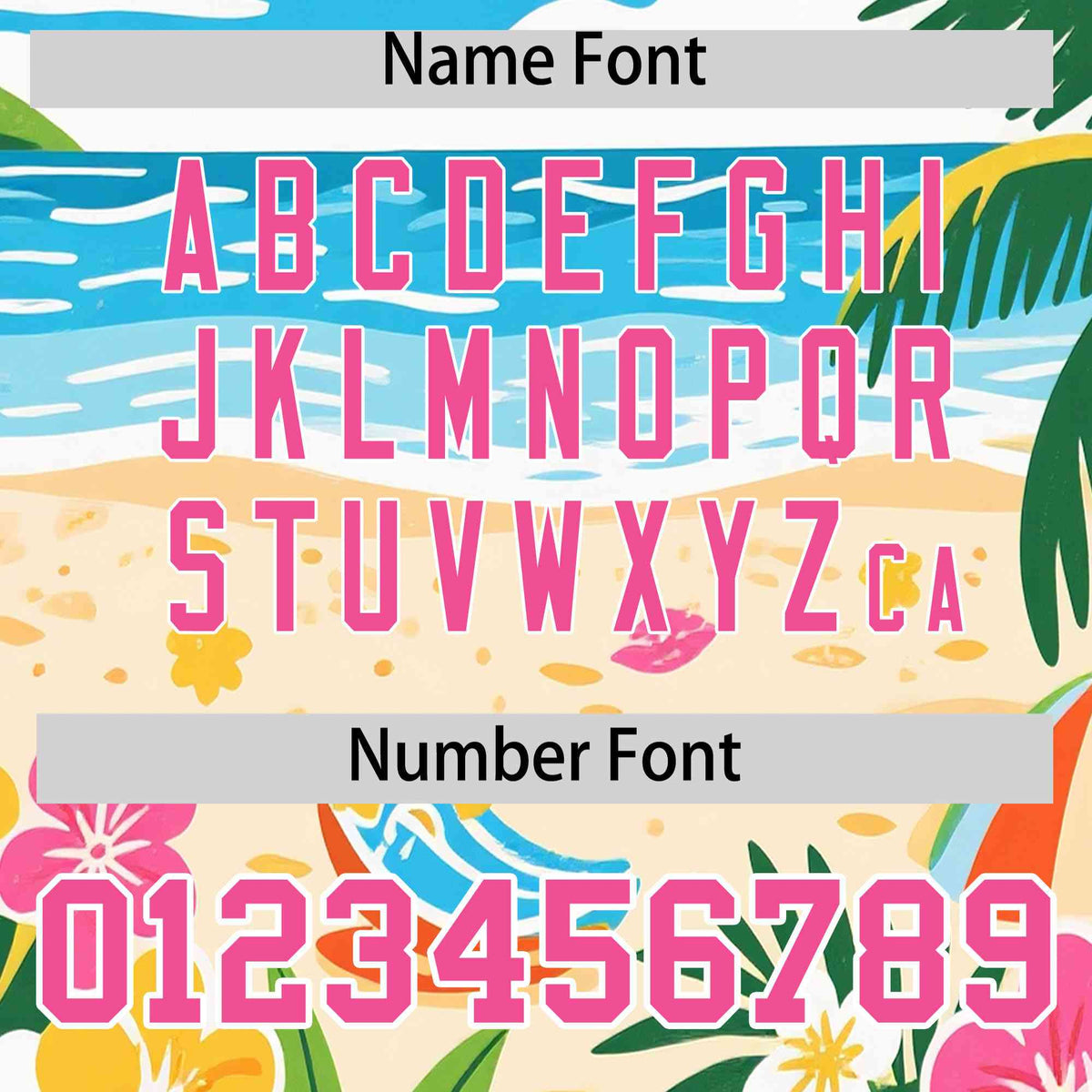 Personalized Multicolor Palm Tree Hawaiian Style Authentic Baseball Jersey