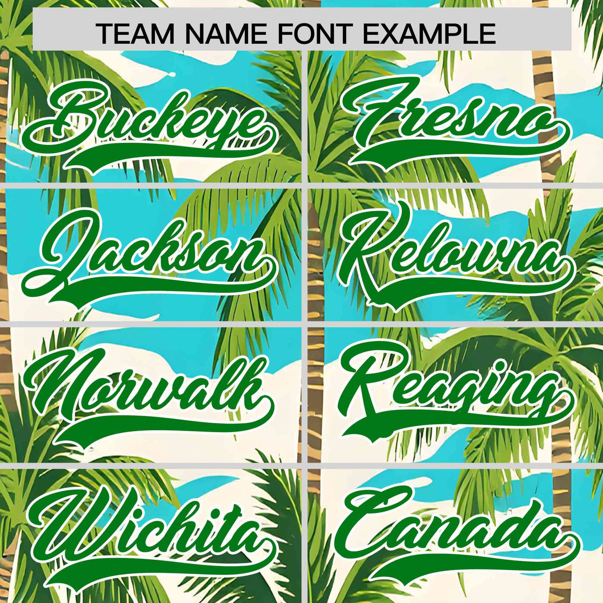 Personalized Multicolor Palm Tree Hawaiian Style Authentic Baseball Jersey