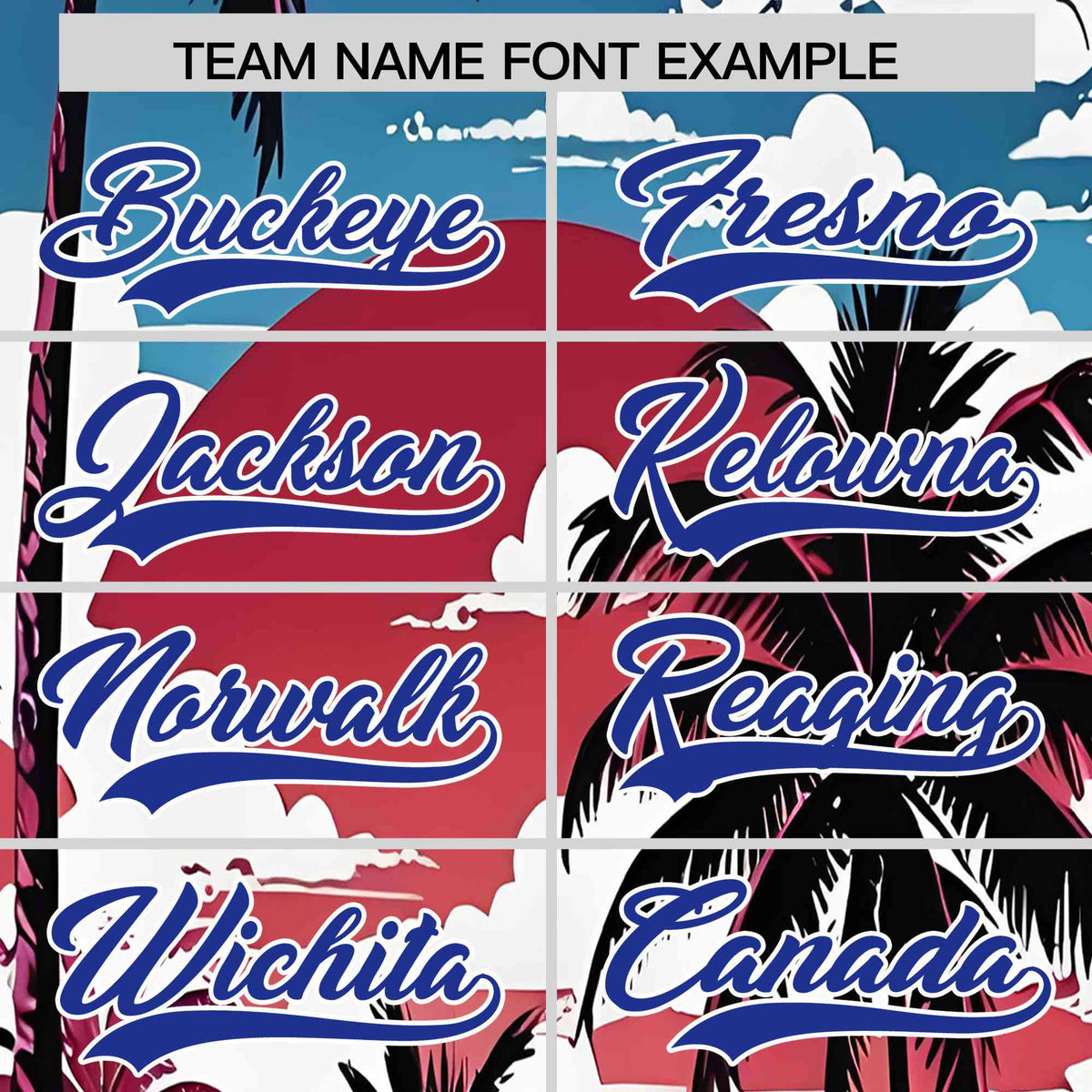 Personalized Multicolor Palm Tree Hawaiian Style Authentic Baseball Jersey