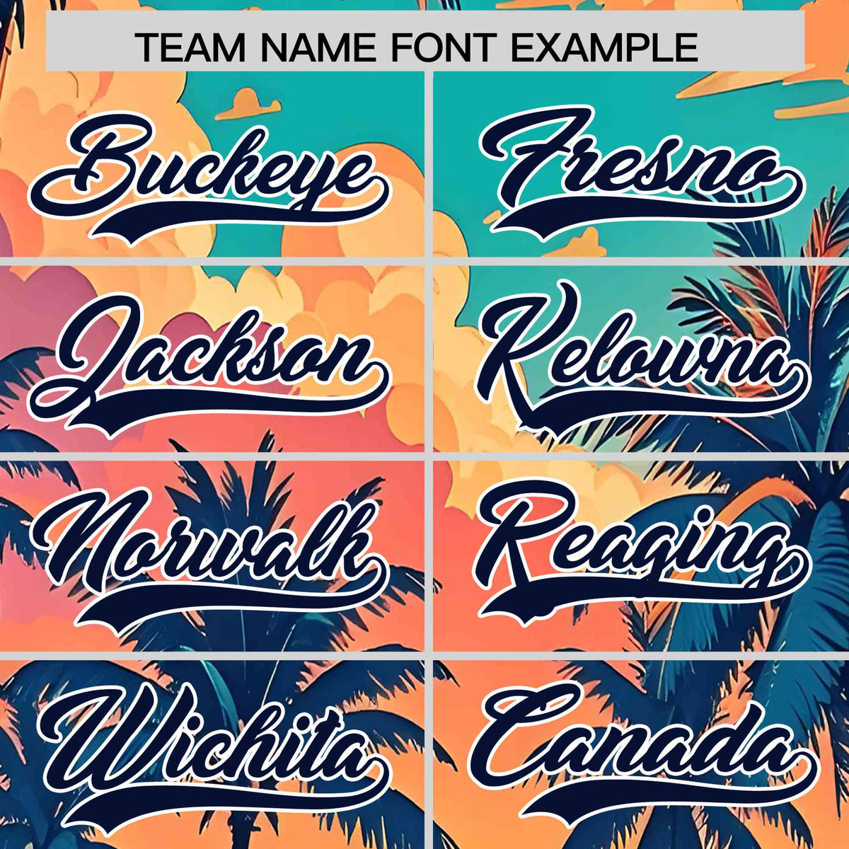 Personalized Multicolor Palm Tree Hawaiian Style Authentic Baseball Jersey