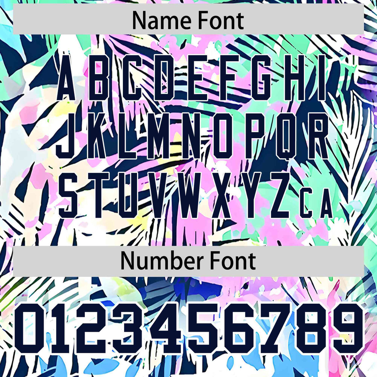 Personalized Multicolor Palm Tree Hawaiian Style Authentic Baseball Jersey